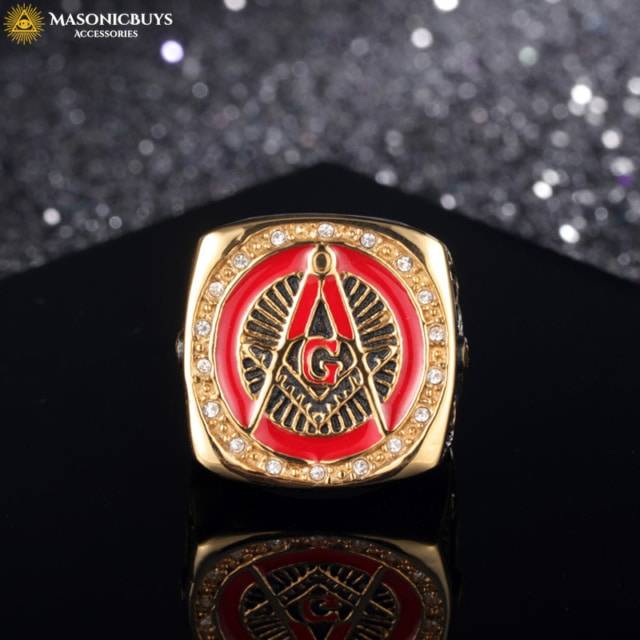 Charming Vintage Masonic Ring MasonicBuys