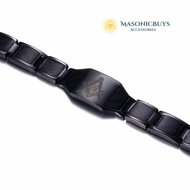 4 in 1 Magnetic Therapy Healing Masonic Bracelet Masonic Bracelets