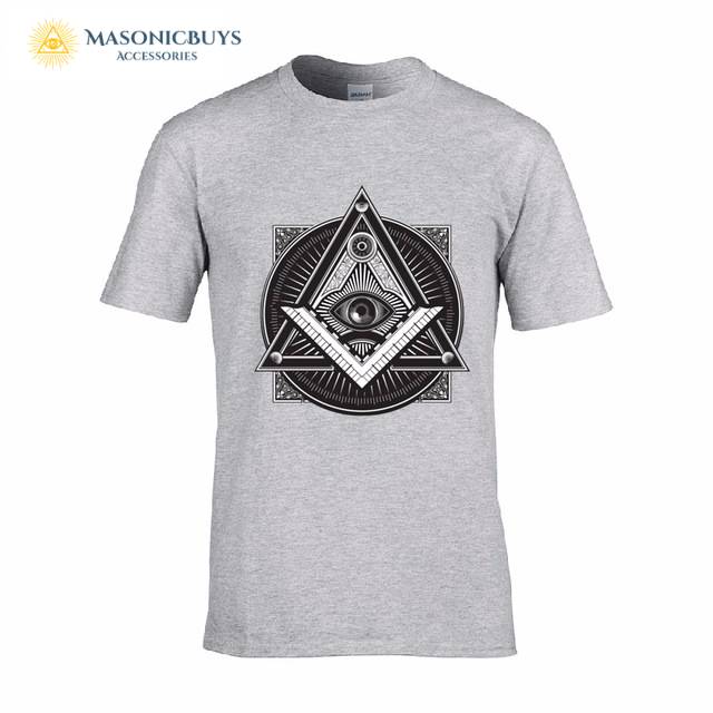 Masonic T-Shirt With Freemason Symbol Design | MasonicBuys
