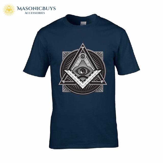 Masonic T-Shirt With Freemason Symbol Design | MasonicBuys