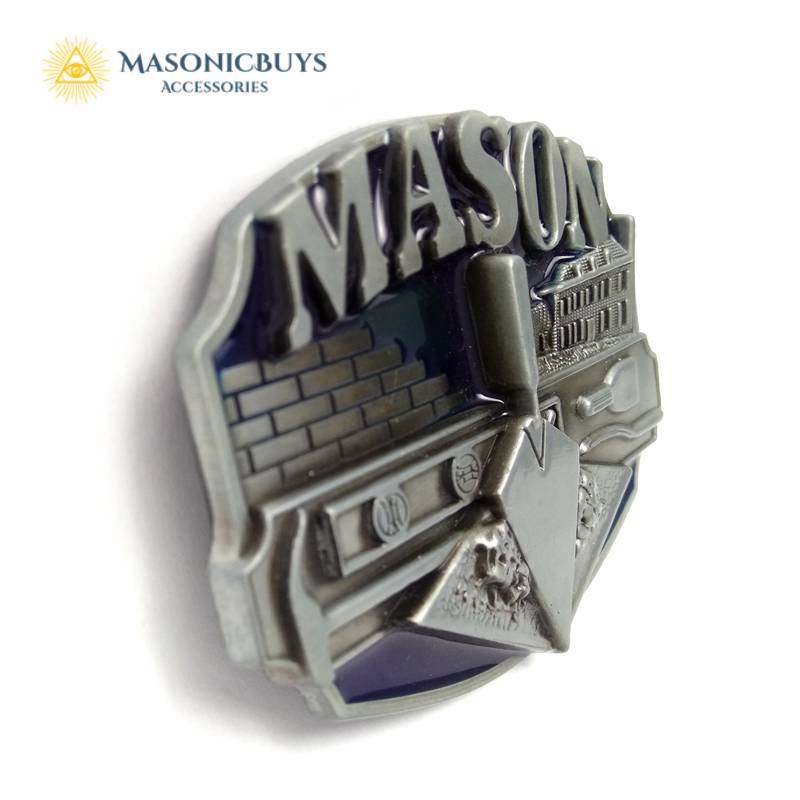 Masonic Belt With Metal Buckle 80 130 cm MasonicBuys