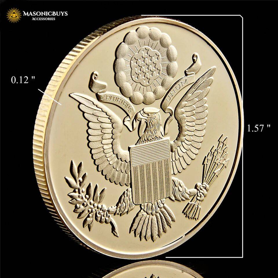 Annuit Coeptis USA Symbol Masonic Coin | MasonicBuys