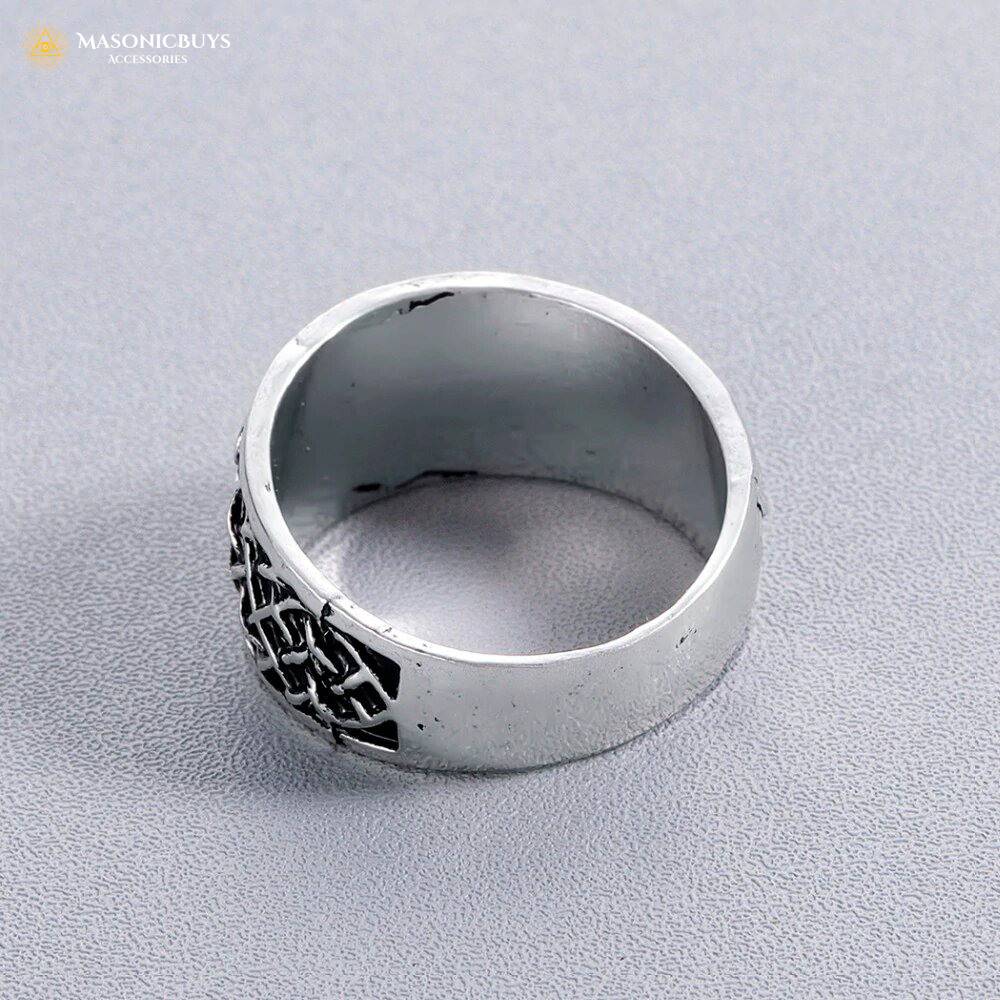 all seeing eye masonic ring
