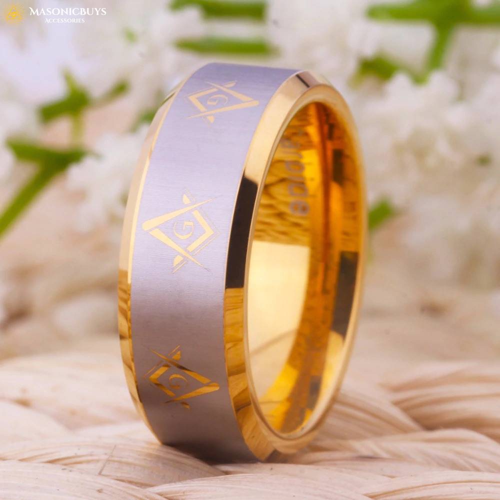 Wolfram Masonic Wedding Ring5 