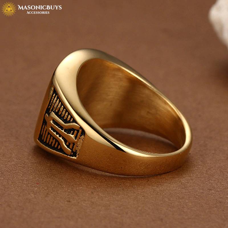 Ancient Masonic Ring | MasonicBuys