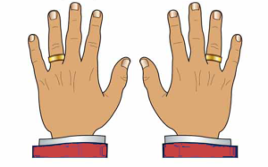 masonic hand symbols three fingers