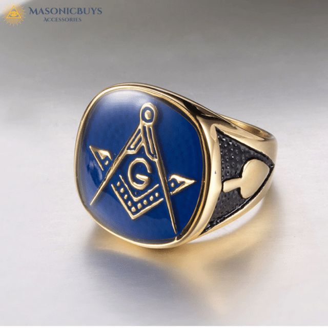 Vintage Blue Lodge Masonic Ring | MasonicBuys