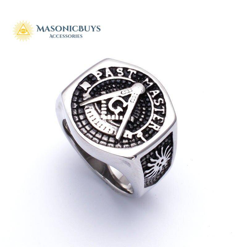 US Jewels Masonic Customizable Men's 925 Sterling Silver Past Master Ring -  Etsy Singapore