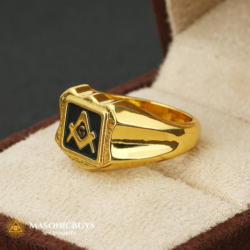 Simple Classic Masonic Ring Masonicbuys