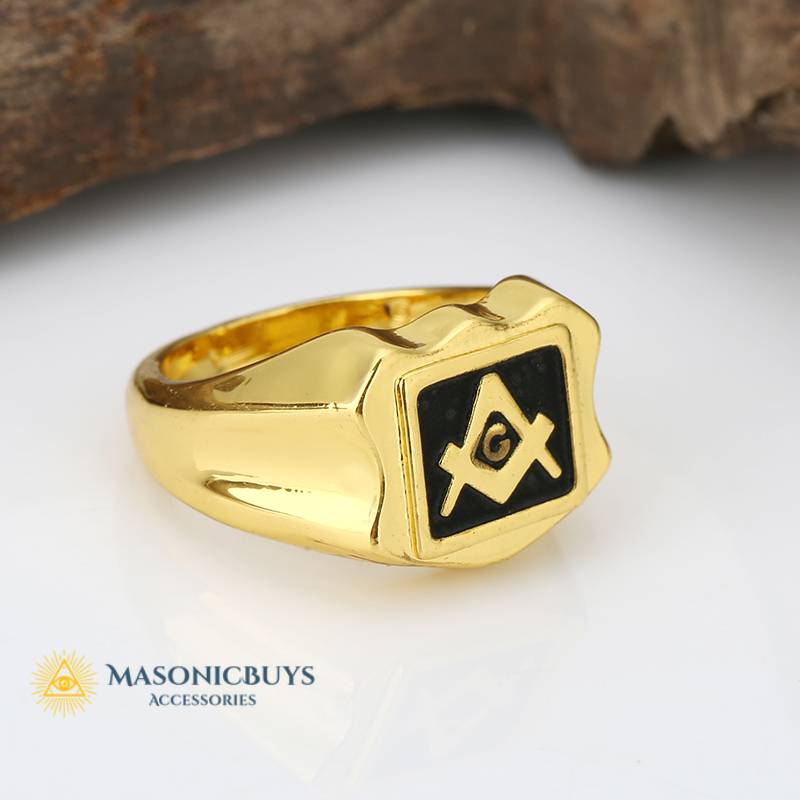 Simple Classic Masonic Ring | MasonicBuys