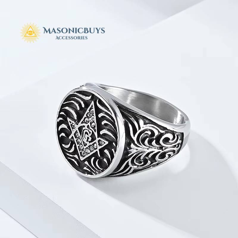 Crafted Masonic Signet Rings